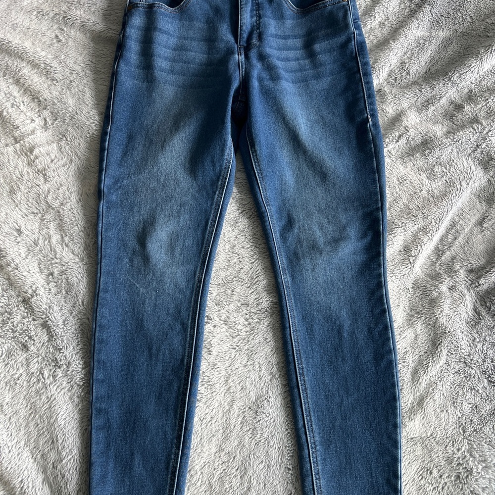 one 5 one Blue Skinny Jeans Versatile Everyday Wear